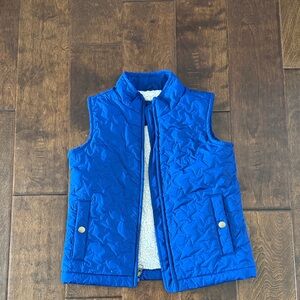 GAP Kids Blue Quilted Vest